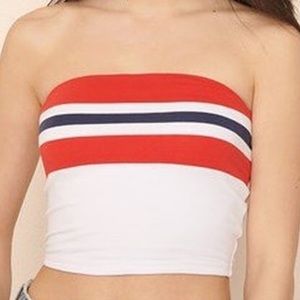 🛍GARAGE STRIPED TUBE TOP